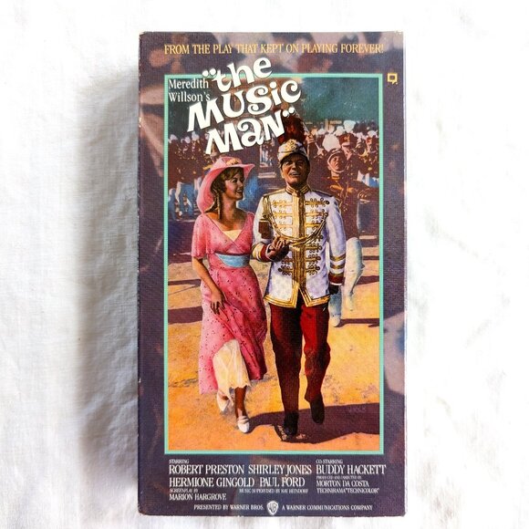 3/$15 The Music Man (1961) VHS Movie Meredith Willson Musical - Picture 1 of 5